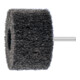PFERD POLINOX Vlies-Schleifstift PNL Ø 80x50mm Schaft-Ø 6 mm SIC100 für Feinschliff und Finish-1