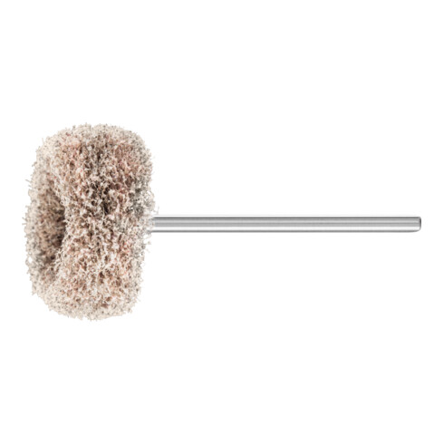 PFERD POLINOX Vlies-Schleifstift PNR Ø 25x15 mm Schaft-Ø 2,35 mm A100 für Feinschliff und Finish