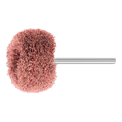 PFERD POLINOX Vlies-Schleifstift PNR Ø 30x20mm Schaft-Ø 3 mm A180 für Feinschliff und Finish
