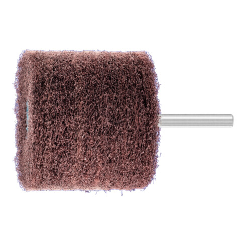 PFERD POLINOX Vlies-Schleifstift PNR Ø 60x50mm Schaft-Ø 6 mm A180 für Feinschliff und Finish