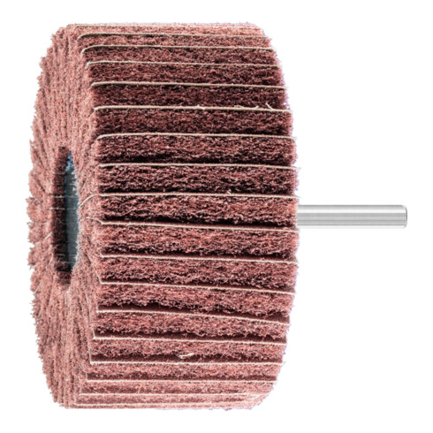 PFERD POLINOX Vlies-Schleifstift PNZ Ø 100x50mm Schaft-Ø 6 mm A180 für Feinschliff und Finish