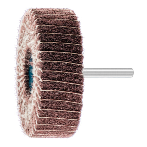 PFERD POLINOX Vlies-Schleifstift PNZ Ø 80x25 mm Schaft-Ø 6 mm A180 für Feinschliff und Finish
