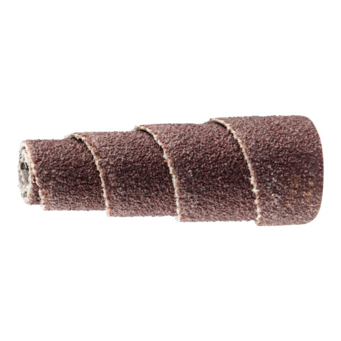 PFERD POLIROLL PRK konische Schleifrollen Ø 10x25 mm Bohrung Ø 3 mm Korund A150