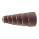 PFERD POLIROLL PRK konische Schleifrollen Ø 12x25 mm Bohrung Ø 3 mm Korund A150-1