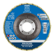 PFERD TOOLS POLIVLIES-Fächerscheibe PVL 115-4