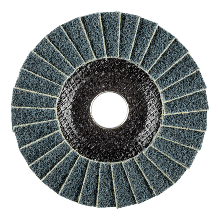 PFERD TOOLS POLIVLIES-Fächerscheibe PVL Korund Ø 125 mm Bohrung 22,23 mm A240F für Feinschliff