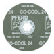 PFERD ponceuse à disque en fibre CC-FS 125mm CO-COOL 24-2