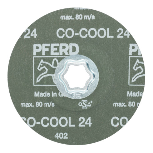 PFERD ponceuse à disque en fibre CC-FS 125mm CO-COOL 24