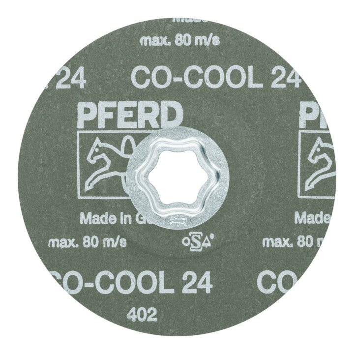PFERD ponceuse à disque en fibre CC-FS 125mm CO-COOL 24