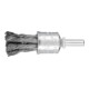 PFERD POS Pinselbürste gezopft PBG Ø19 mm Schaft-Ø6 mm Stahl-Draht-Ø0,35-1