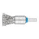 PFERD POS Pinselbürste ungezopft PBU Ø15 mm Schaft-Ø6 mm Edelstahl-Draht-Ø0,35-1