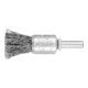 PFERD POS Pinselbürste ungezopft PBU Ø15 mm Schaft-Ø6 mm Stahl-Draht-Ø0,35-1