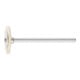 PFERD TOOLS Ronde borstel met steel, ongevlochten RBU MES 46