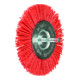 PFERD rondborstel met schacht, ongetordeerd POS RBU 10010/6 RED 80 UNIVERSAL (1)