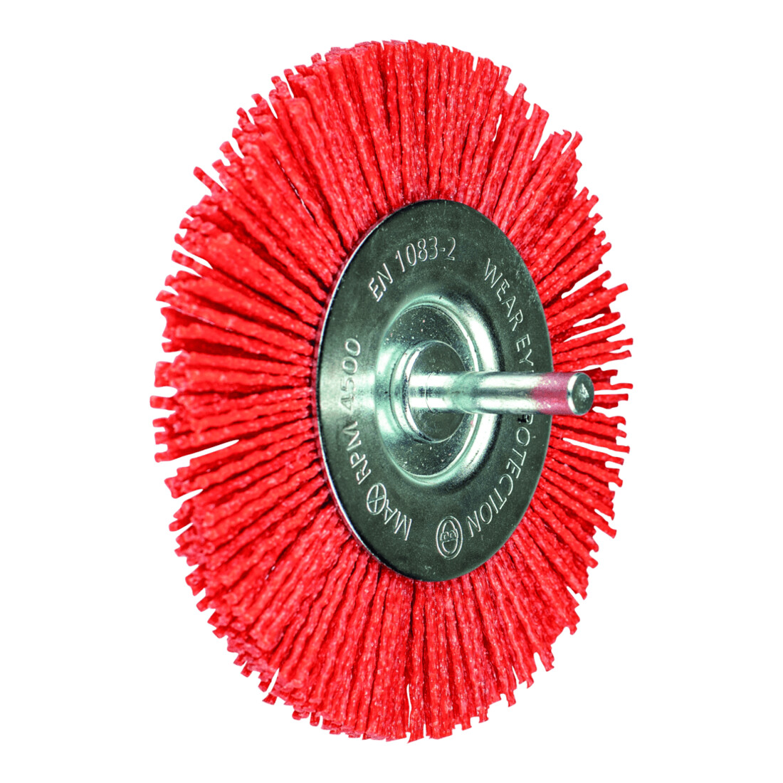 PFERD rondborstel met schacht, ongetordeerd POS RBU 10010/6 RED 80 UNIVERSAL (1)