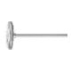 PFERD rondborstel met schacht, ongetordeerd RBU 2202/3 INOX 0,10