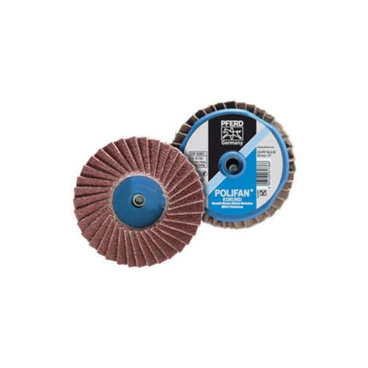 Pferd-Rüggeberg Mini-Polifan COMBIDISC 75mm Korund K 40 