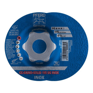 Pferd-Rüggeberg Schleifsch.CC-Grind-SolidSG INOX 115mm