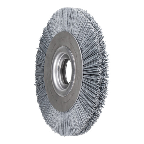 PFERD Rundbürste breit ungezopft RBU Ø 250x30xvari. Bohr. SiC-Filament-Ø 1,10mm Korn 120 Schleifbock