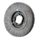 PFERD Rundbürste breit ungezopft RBU Ø200x25xvariable Bohrung Edelstahl-Draht-Ø0,30 Schleifbock-1