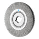 PFERD Rundbürste breit ungezopft RBU Ø250x30xvariable Bohrung Edelstahl-Draht-Ø0,30 Schleifbock-1