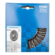 PFERD Rundbürste, gezopft POS RBG 12512/X-LOCK INOX 0,50-3