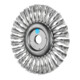 PFERD Rundbürste gezopft RBG Ø 178x13x22,2 mm Edelstahl-Draht-Ø 0,35 mm Winkelschleifer-1