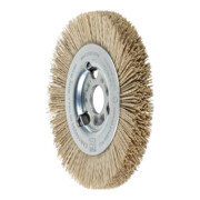 PFERD Rundbürste schmal ungezopft RBU Ø 100x12x16 mm Bohrung DIAMANT-Filament-Ø 0,35 mm Korn 600