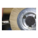 PFERD Rundbürste schmal ungezopft RBU Ø 200x12x50,8 mm Bohrung DIAMANT-Filament-Ø 0,35 mm Korn 600-2