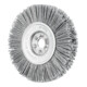 PFERD Rundbürste schmal ungezopft RBU Ø100x12x12 mm Bohrung SiC-Filament-Ø0,90 Korn 180-1