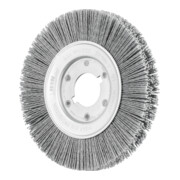 PFERD Rundbürste schmal ungezopft RBU Ø 150x16xvariable Bohrung SiC-Filament-Ø 1,00mm Korn 80