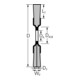 PFERD Rundbürste, ungezopft POS RBU 18038/AK32-2 INOX 0,30 0.3 mm gewellter Draht-3