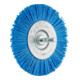 PFERD Rundbürste ungezopft RBU Ø 100mm Schaft-Ø 6 mm BLUE-Filament-Ø 1,10mm Korn 180 Bohrmaschinen-1