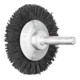 PFERD Rundbürste ungezopft RBU Ø 50x4 mm Schaft-Ø 6 mm Keramik-Filament-Ø 0,55 mm Korn 120-1