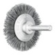 PFERD Rundbürste ungezopft RBU Ø 50x4 mm Schaft-Ø 6 mm SiC-Filament-Ø 0,55 mm Korn 120-1