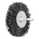 PFERD Rundbürste ungezopft RBU Ø 80x15 mm Schaft-Ø 6 mm Keramik-Filament-Ø 1,10mm Korn 120-1