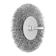 PFERD Rundbürste ungezopft RBU Ø100x15 mm Schaft-Ø6 mm Stahl-Draht-Ø0,30