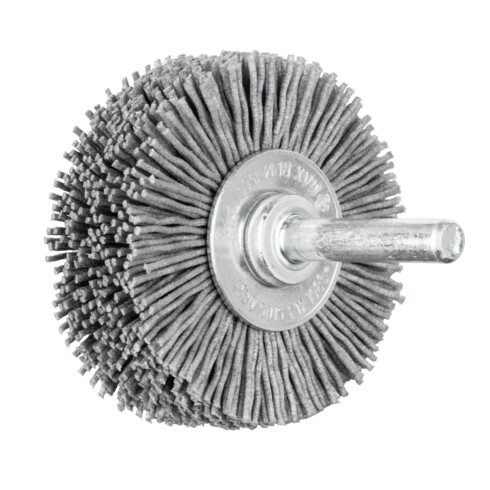 PFERD Rundbürste ungezopft RBU Ø50x15 mm Schaft-Ø6 mm SiC-Filament-Ø0,90 Korn 180