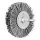 PFERD Rundbürste ungezopft RBU Ø80x15 mm Schaft-Ø6 mm SiC-Filament-Ø0,90 Korn 180-1