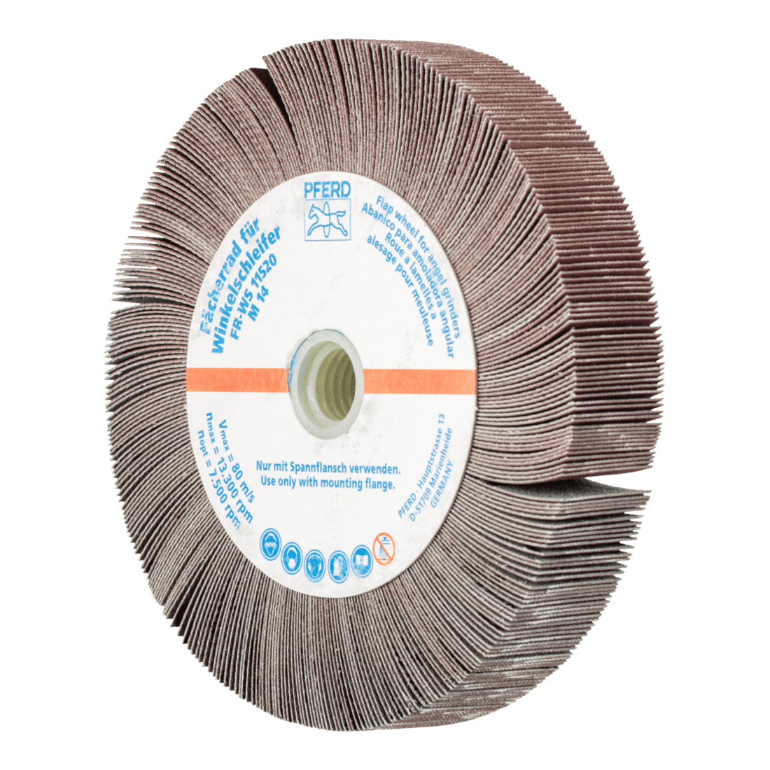 PFERD Ruota lamellare per smerigliatrice angolare FR WS 11520 M14 A 320