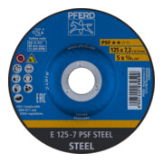 PFERD ruwe slijpschijf E 125-7 PSF STEEL (5)-1