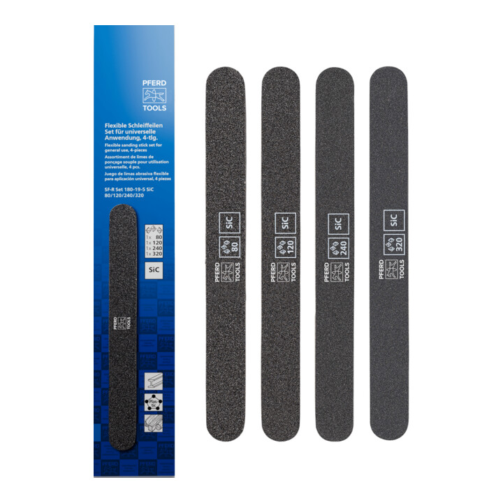 PFERD sanding stick SF-R SET 180-19-5 SIC 80/120/240/320