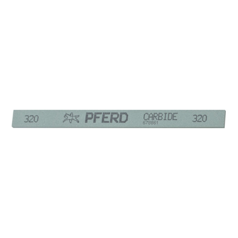 PFERD Polierstein vierkant 13x3x150mm SiC320 für harte Materialien im Werkzeug- und Formenbau