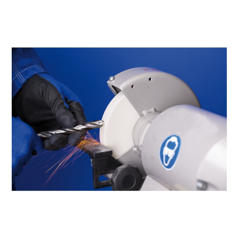 PFERD Schleifbockscheibe Ø 300x40mm Bohrung-Ø 76 mm A80 zum Schärfen von HSS-Bohrern
