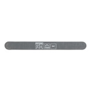 Pferd Schleiffeile SF-R147-15-5 flexibel, 147x15x5mm, SiC K1000, runde Enden