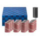 PFERD Schleifhülsen-Set 13-tlg. Korund Ø 15x30mm A60,80,150,240 mit Halter Schaft-Ø 6 mm-1