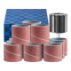 PFERD Schleifhülsen-Set 13-tlg. Korund Ø 30x30mm A40,60,80,150 mit Halter Schaft-Ø 6 mm-1