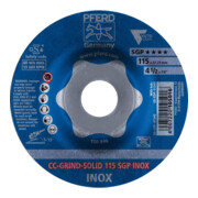 Pferd Schleifscheibe CC-Grind Solid SGP INOX 115mm-2