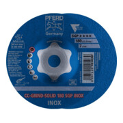 Pferd Schleifscheibe CC-Grind Solid SGP INOX 180mm-2