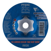 Pferd Schleifscheibe CC-Grind Solid SGP INOX 180mm-5